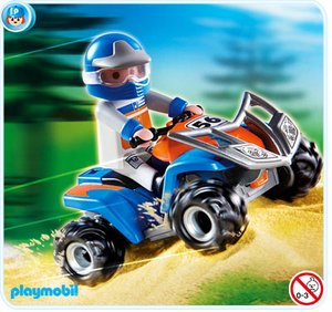 Playmobil 4229 Blauwe quad