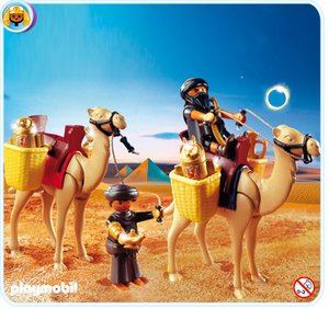 Playmobil 4247 Grafrovers met kamelen