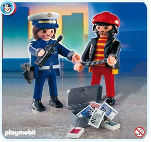 Playmobil 4269 Geldrover arrestatie