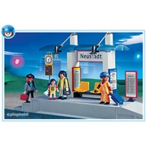 Playmobil 4304 Perron voor de trein