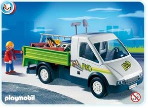 Playmobil 4322 Onderhoudswagen met klusjesman