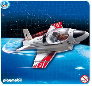 Playmobil 4342 Meeneem Straaljager