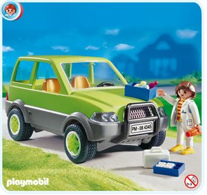 Playmobil 4345 Dierenarts met terreinwagen