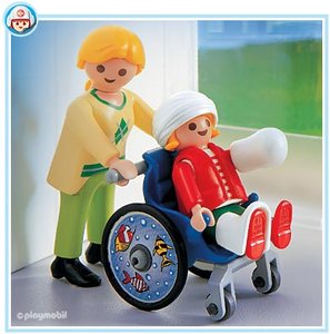 Playmobil 4407 Kind met rolstoel