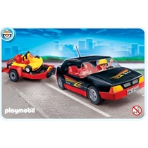 Playmobil 4442 Personenauto met kart