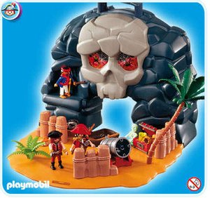 Playmobil 4443 Piraten doodshoofdeiland