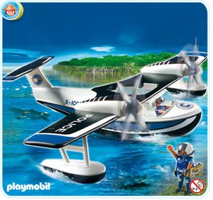 Playmobil 4445 Politie watervliegtuig