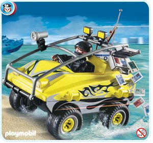 Playmobil 4449 Gangster-amfibievoertuig