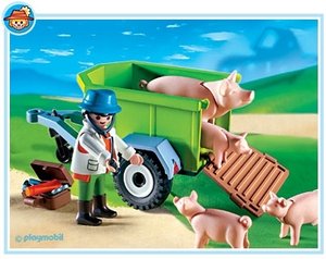 Playmobil 4495 Veearts met varkens