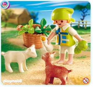 Playmobil 4674 Meisje met geitjes