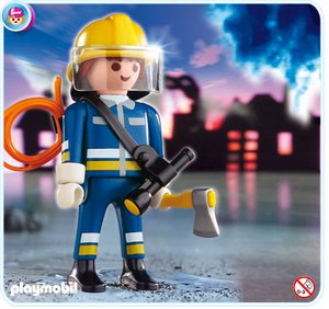 Playmobil 4675 Dappere brandweerman