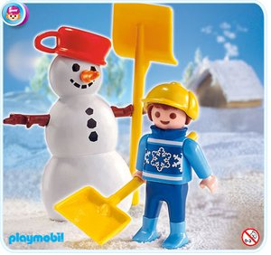 Playmobil 4680 Kind met sneeuwman