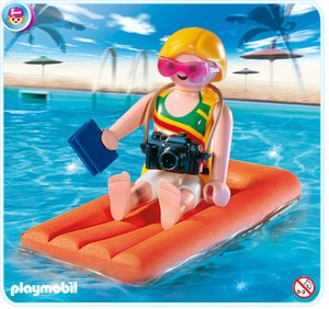 Playmobil 4681 Toerist met luchtmatras