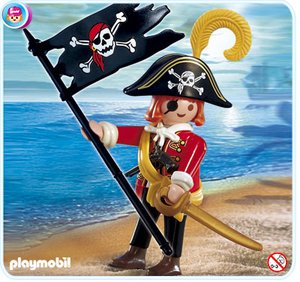Playmobil 4690 Piraat met vlag