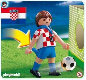 Playmobil 4723 Voetbalspeler Kroatië