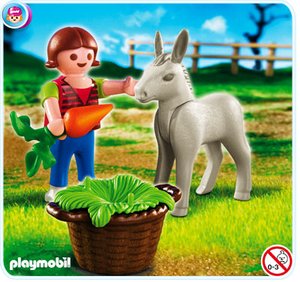 Playmobil 4740 Kind met ezelsveulen