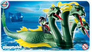 Playmobil 4805 Driehoofdig zeemonster