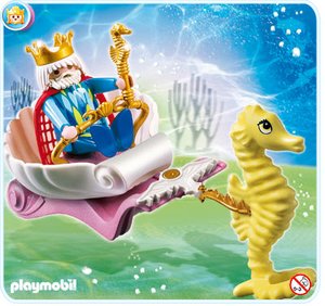 Playmobil 4815 Zeemeerkoning met koets