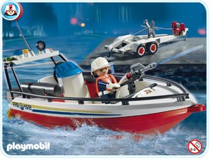 Playmobil 4823 Brandweerboot