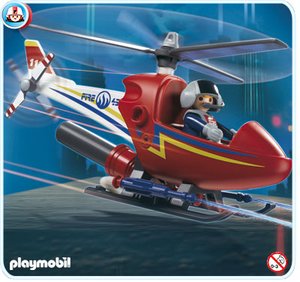 Playmobil 4824 Brandweerhelicopter