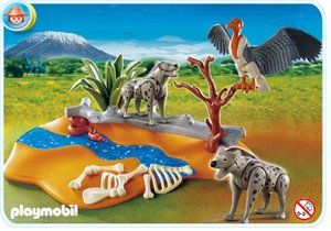 Playmobil 4829 Hiena's met gier