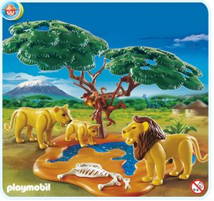 Playmobil 4830 Leeuwenfamilie met apen