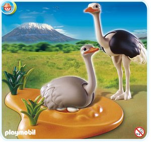 Playmobil 4831 Struisvogels met nest