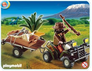 Playmobil 4834 Safari quad