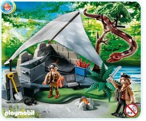 Playmobil 4843 Uitvalsbasis van de schattenjagers