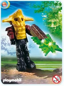 Playmobil 4848 Tempelwachter met groen lichtgevend wapen