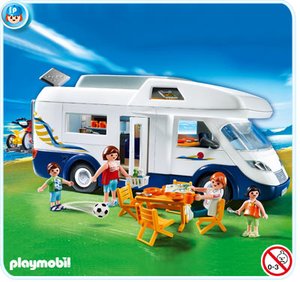 Playmobil 4859 Grote familie kampeerwagen