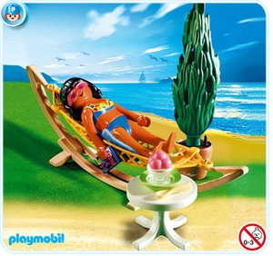 Playmobil 4861 Toeriste met hangmat