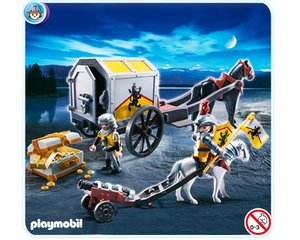 Playmobil 4874 Leeuwenridders met goudtransport
