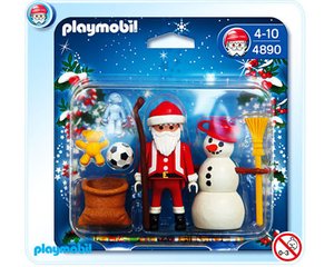 Playmobil 4890 Kerstman met sneeuwman