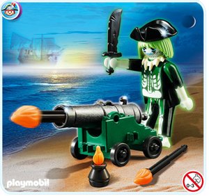 Playmobil 4928 Spookpiraat met kanon