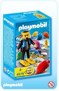 Playmobil 4979 Duiker met schatkist