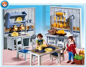 Playmobil 5317 Keuken in retro-stijl