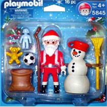 Playmobil 5845 Duopack Kerstman en Sneeuwpop