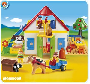 Playmobil 6750 Grote 1.2.3  boerderij