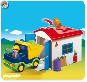 Playmobil 6759 Vrachtwagen met garage