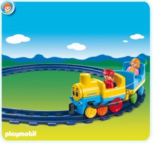 Playmobil 6760 Trein met rails