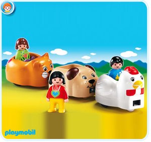 Playmobil 6767 Dierentrein