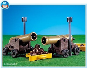 Playmobil 7335 Kanonnen (2) voor piratenschip