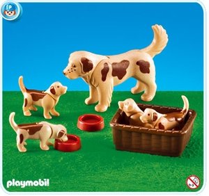 Playmobil 7366 Hond met puppies