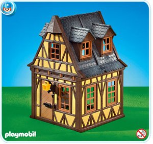 Playmobil 7379 Geel arbeidershuis