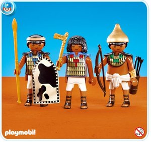 Playmobil 7383 Drie soldaten van de Pharao