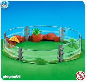 Playmobil 7476 Omheining voor dierentuin