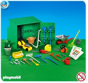 Playmobil 7490 Gereeschappen met opbergschuur