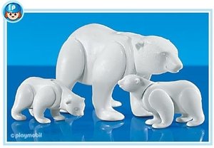 Playmobil 7580 3 ijsberen
