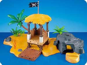 Playmobil 7718 Schateiland met piratenuitkijkpost